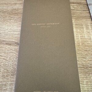 The Weekly Notebook (Standard TN size) Papertess Designs